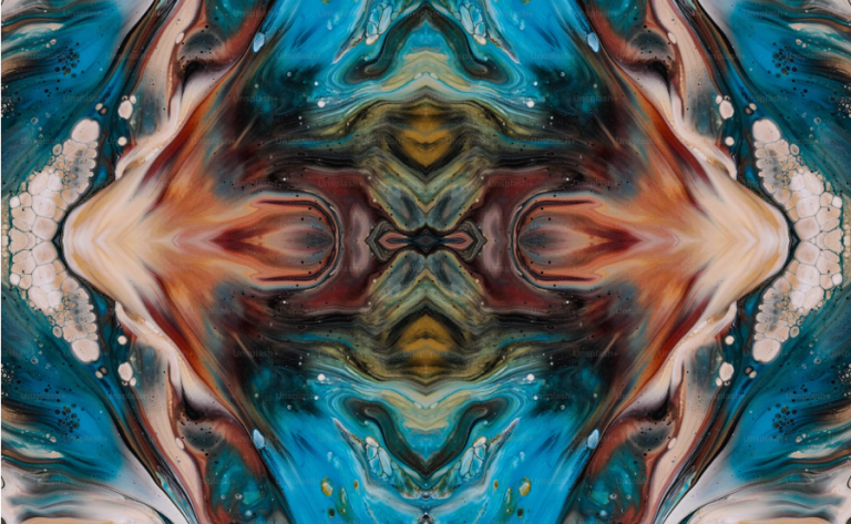 Cyanová: a versatile blue-green pigment for art, design and nature